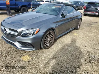 2017 Mercedes-Benz C 63 AMG with VIN WDDWK8GB5HF508151, listed as a Copart auction lot 74327074 with Not provided miles and Salvage title. Bid and sale history available at DreamBid. Image 1.