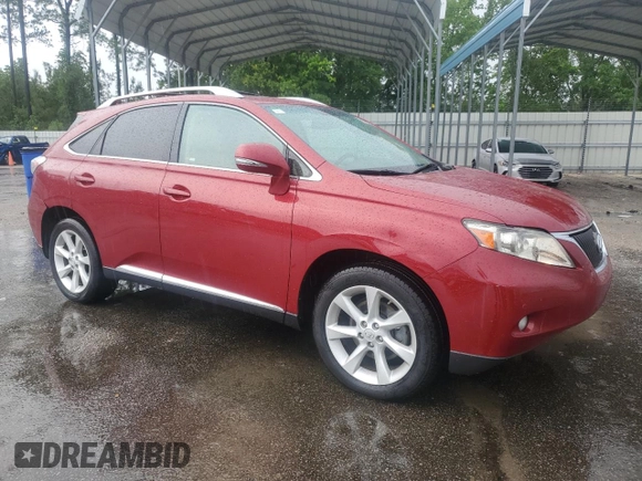 2011 Lexus RX 350 with VIN JTJZK1BAXB2411407, listed as a Copart auction lot 56562995 with 131,461 mi miles and Clean title. Bid and sale history available at DreamBid. Image 4.