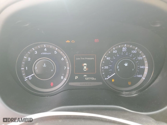 2016 Hyundai Azera Limited with VIN KMHFH4JG4GA508123, listed as a Copart auction lot 73846704 with 137,713 mi miles and Clean Title. Bid and sale history available at carsss.com. Image 9.