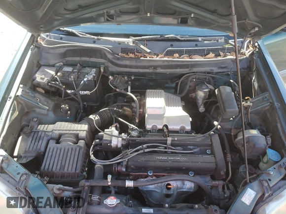 2001 Honda CR-V LX with VIN JHLRD18491C004527, listed as a Copart auction lot 48458365 with 260,455 mi miles and Salvage Title. Bid and sale history available at carsss.com. Image 12.