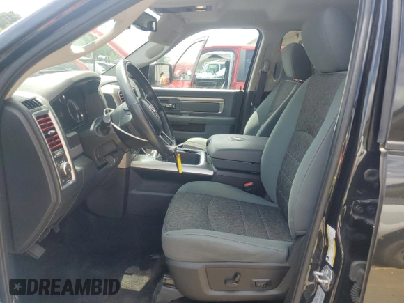 2016 Ram 1500 Big Horn with VIN 3C6RR7LT4GG136088, listed as a Copart auction lot 58759045 with 121,980 mi miles and Salvage title. Bid and sale history available at DreamBid. Image 7.