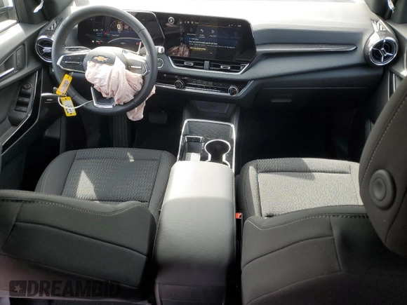 2025 Chevrolet Equinox FWD LT with VIN 3GNAXHEG5SL189293, listed as a Copart auction lot 51350735 with 1,763 mi miles and Salvage Title. Bid and sale history available at DreamBid. Image 8.