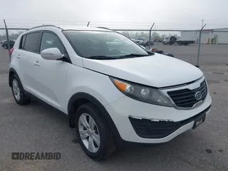 2011 Kia Sportage LX with VIN KNDPB3A24B7096901, listed as a IAAI auction lot 42090280 with 257,145 mi miles and . Bid and sale history available at carsss.com. Image 1.
