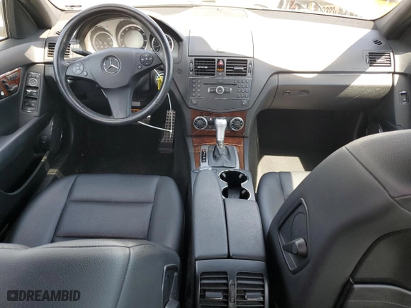2009 Mercedes-Benz C-Class 3.0L Sport with VIN WDDGF54X49R081858, listed as a Copart auction lot 49999815 with 120,419 mi miles and Salvage Title. Bid and sale history available at carsss.com. Image 8.