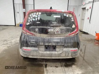2020 Kia Soul LX with VIN KNDJ23AU2L7029657, listed as a Copart auction lot 44763485 with 0 mi miles and Salvage Title. Bid and sale history available at carsss.com. Image 6.
