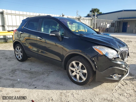 2016 Buick Encore Leather with VIN KL4CJGSBXGB712834, listed as a Copart auction lot 85512614 with 88,298 mi miles and Salvage Title. Bid and sale history available at carsss.com. Image 4.