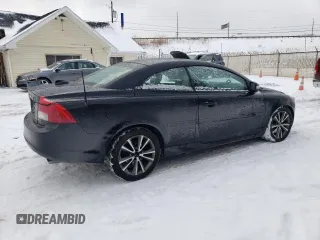 2012 Volvo C70 T5 with VIN YV1672MC6CJ126734, listed as a Copart auction lot 45859375 with 116,188 mi miles and Salvage Title. Bid and sale history available at carsss.com. Image 3.