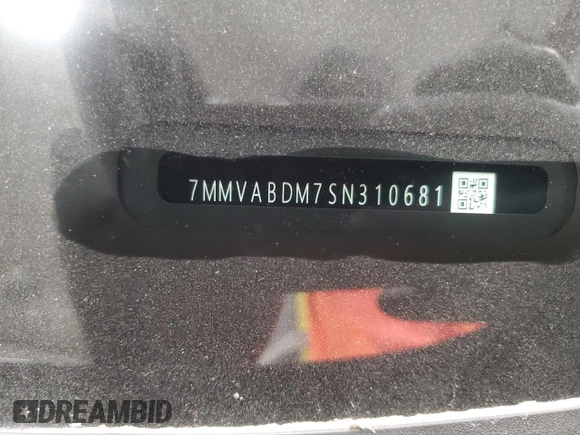 2025 Mazda CX-50 S Premium с VIN 7MMVABDM7SN310681, выставлен на аукционе Copart как лот 54887345 с пробегом 232 миль миль и Списание • Salvage title. История ставок и продаж доступна на DreamBid. Изображение 13.