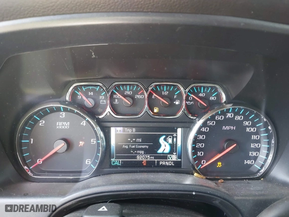 2018 Chevrolet Silverado 1500 LT with VIN 3GCPCREC1JG537552, listed as a IAAI auction lot 41944899 with 92,075 mi miles. Bid and sale history available at carsss.com. Image 7.