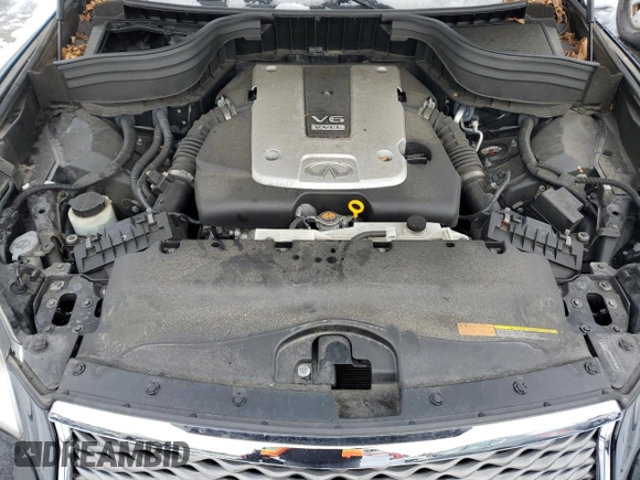 2016 Infiniti QX50 with VIN JN1BJ0RR0GM271914, listed as a Copart auction lot 82159683 with 46,930 mi miles and Salvage Title. Bid and sale history available at carsss.com. Image 12.