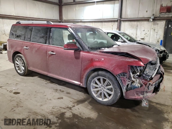 2017 Ford Flex Limited with VIN 2FMHK6D84HBA07751, listed as a Copart auction lot 85739754 with 129,338 mi miles and Salvage Title. Bid and sale history available at carsss.com. Image 4.
