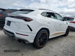 2020 Lamborghini Urus z VIN ZPBUA1ZL3LLA10132, wystawiony jako Copart lot #75569384 z przebiegiem Nie podano mil oraz Nie do naprawy. Historia ofert i sprzedaży dostępna na DreamBid. Obrazek 3.