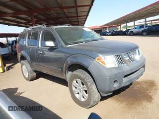 2006 Nissan Pathfinder SE with VIN 5N1AR18W36C615198, listed as a IAAI auction lot 42604652 with 189,200 mi miles and . Bid and sale history available at DreamBid. Image 1.