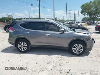 2016 Nissan Rogue SV z VIN KNMAT2MV8GP697352, wystawiony jako IAAI lot #41948298 z przebiegiem 79 119 mil mil oraz . Historia ofert i sprzedaży dostępna na DreamBid. Obrazek 13.