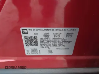 2022 GMC Terrain SLT with VIN 3GKALPEV9NL154343, listed as a IAAI auction lot 42066846 with 28,854 mi miles and . Bid and sale history available at DreamBid. Image 9.