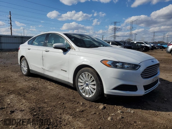 2015 Ford Fusion S Hybrid with VIN 3FA6P0UU9FR190933, listed as a Copart auction lot 50123655 with 151,901 mi miles and Salvage Title. Bid and sale history available at carsss.com. Image 4.