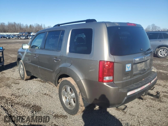 2009 Honda Pilot EX-L with VIN 5FNYF48539B033436, listed as a Copart auction lot 44797345 with 267,612 mi miles and Clean Title. Bid and sale history available at carsss.com. Image 2.