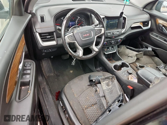 2019 GMC Terrain SLE with VIN 3GKALMEVXKL154684, listed as a Copart auction lot 58127115 with 94,865 mi miles and Salvage title. Bid and sale history available at DreamBid. Image 8.