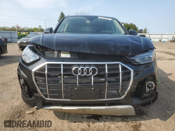2024 Audi Q5 Komfort with VIN WA1AAAFY3R2033476, listed as a Copart auction lot 65799434 with 7,847 mi miles and Salvage Title. Bid and sale history available at carsss.com. Image 5.