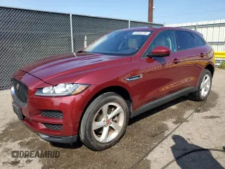 2017 Jaguar F-Pace 35t Premium z VIN SADCJ2BV0HA068470, wystawiony jako Copart lot #60656155 z przebiegiem 45 663 mil mil oraz Czysty tytuł • Clean title. Historia ofert i sprzedaży dostępna na DreamBid. Obrazek 1.