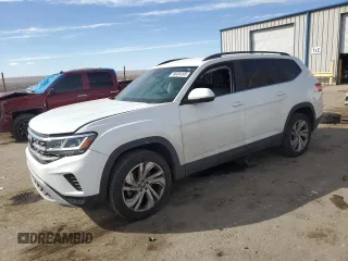 2021 Volkswagen Atlas SE z VIN 1V2HR2CA0MC526141, wystawiony jako Copart lot #46484105 z przebiegiem 49 420 mil mil oraz Szkoda całkowita • Salvage title. Historia ofert i sprzedaży dostępna na DreamBid. Obrazek 1.