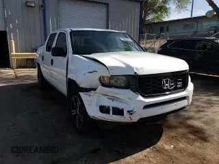 2013 Honda Ridgeline Sport with VIN 5FPYK1F71DB005942, listed as a Copart auction lot 53693385 with 182,385 mi miles and Salvage title. Bid and sale history available at DreamBid. Image 13.