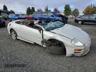 2001 Mitsubishi Eclipse GT with VIN 4A3AE85HX1E088561, listed as a Copart auction lot 72269894 with 0 mi miles and Non Repairable. Bid and sale history available at carsss.com. Image 4.