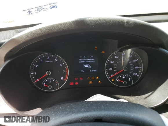 2019 Kia Optima LX z VIN 5XXGT4L30KG366223, wystawiony jako Copart lot #54241465 z przebiegiem 57 598 mil mil oraz Szkoda całkowita • Salvage title. Historia ofert i sprzedaży dostępna na DreamBid. Obrazek 9.