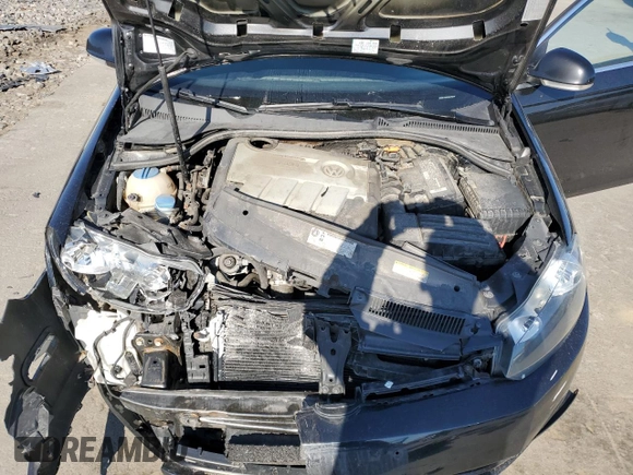 2013 Volkswagen Jetta TDI w/Sunroof & Nav with VIN 3VWPL7AJ5DM628075, listed as a Copart auction lot 53844565 with 128,309 mi miles and Salvage title. Bid and sale history available at DreamBid. Image 11.
