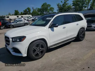 2022 Mercedes-Benz GLS 450 z VIN 4JGFF5KE8NA692391, wystawiony jako Copart lot #56668035 z przebiegiem 2 446 mil mil oraz Szkoda całkowita • Salvage title. Historia ofert i sprzedaży dostępna na DreamBid. Obrazek 1.