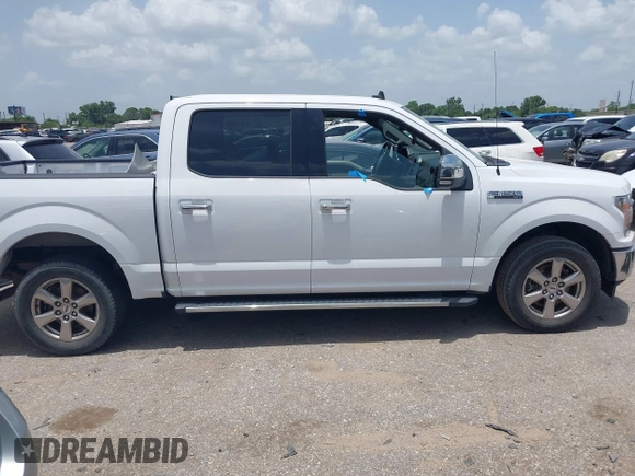 2019 Ford F-150 XL with VIN 1FTEW1C47KKE32195, listed as a IAAI auction lot 42637913 with Not provided miles and . Bid and sale history available at DreamBid. Image 13.