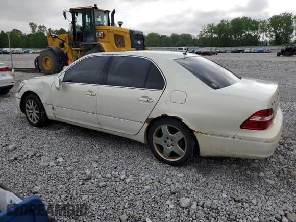 2005 Lexus LS 430 z VIN JTHBN36F955009277, wystawiony jako Copart lot #58974925 z przebiegiem 213 982 mil mil oraz Czysty tytuł • Clean title. Historia ofert i sprzedaży dostępna na DreamBid. Obrazek 2.