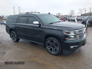 2016 Chevrolet Suburban LTZ with VIN 1GNSKJKC3GR221878, listed as a IAAI auction lot 41697630 with 133,897 mi miles. Bid and sale history available at carsss.com. Image 1.