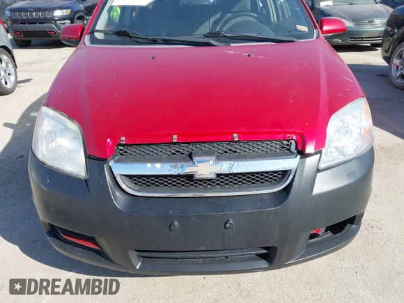2010 Chevrolet Aveo 1LT with VIN KL1TD5DE9AB119215, listed as a IAAI auction lot 41789265 with 157,438 mi miles and . Bid and sale history available at DreamBid. Image 6.