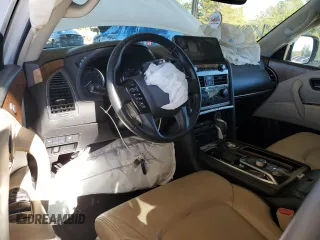 2022 Nissan Armada SL with VIN JN8AY2BA8N9392120, listed as a Copart auction lot 80426994 with 71,026 mi miles and Salvage Title. Bid and sale history available at carsss.com. Image 8.