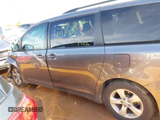 2014 Toyota Sienna LE AAS with VIN 5TDKK3DC9ES426654, listed as a IAAI auction lot 41592601 with Not Provided miles and . Bid and sale history available at DreamBid. Image 14.