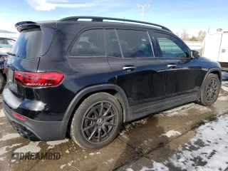 2021 Mercedes-Benz GLB with VIN W1N4M5BB0MW120037, listed as a Copart auction lot 84024314 with 30,392 mi miles and Salvage Title. Bid and sale history available at carsss.com. Image 3.