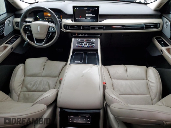 2021 Lincoln Aviator Reserve with VIN 5LM5J7WC4MGL17718, listed as a Copart auction lot 43180165 with 68,596 mi miles and Clean title. Bid and sale history available at DreamBid. Image 8.