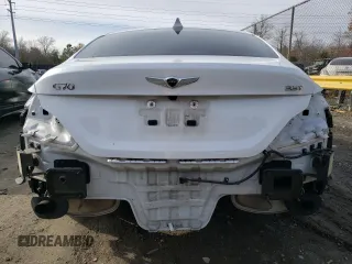2019 Genesis G70 Advanced with VIN KMTG74LE1KU026404, listed as a Copart auction lot 81963124 with 65,918 mi miles and Salvage Title. Bid and sale history available at DreamBid. Image 6.