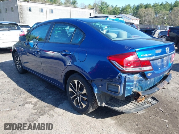 2013 Honda Civic EX with VIN 19XFB2F89DE268751, listed as a IAAI auction lot 42109107 with 121,102 mi miles and . Bid and sale history available at DreamBid. Image 3.