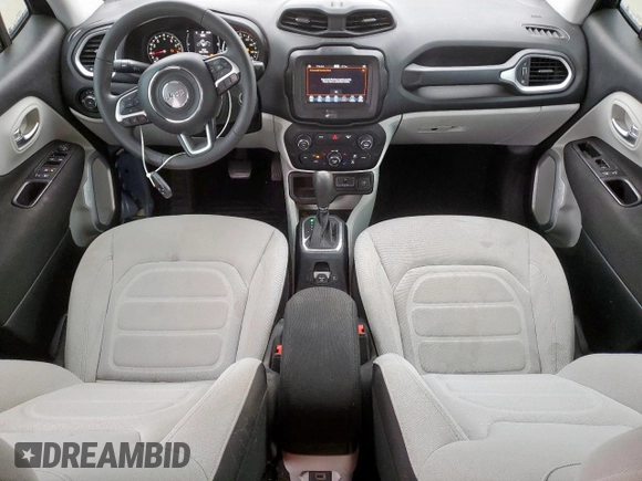 2020 Jeep Renegade Latitude with VIN ZACNJABB2LPL72507, listed as a Copart auction lot 59021305 with 39,034 mi miles and Salvage title. Bid and sale history available at DreamBid. Image 8.