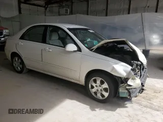 2008 Kia Spectra EX z VIN KNAFE121085498848, wystawiony jako Copart lot #50238025 z przebiegiem 180 273 mil mil oraz Szkody całkowita. Historia ofert i sprzedaży dostępna na DreamBid. Obrazek 4.