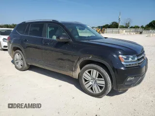 2019 Volkswagen Atlas SE with VIN 1V2WR2CA7KC609182, listed as a Copart auction lot 51703505 with 92,421 mi miles and Clean title. Bid and sale history available at DreamBid. Image 4.