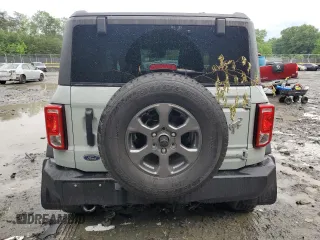 2024 Ford Bronco Big Bend with VIN 1FMDE7AH7RLB13323, listed as a Copart auction lot 56677485 with 1,357 mi miles and Salvage title. Bid and sale history available at DreamBid. Image 6.