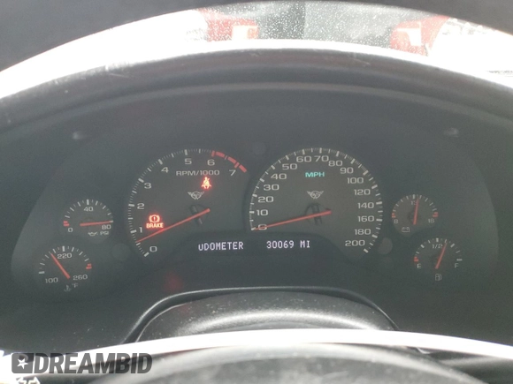 2002 Chevrolet Corvette with VIN 1G1YY32G725132064, listed as a Copart auction lot 86540394 with 30,069 mi miles and Salvage Title. Bid and sale history available at carsss.com. Image 9.