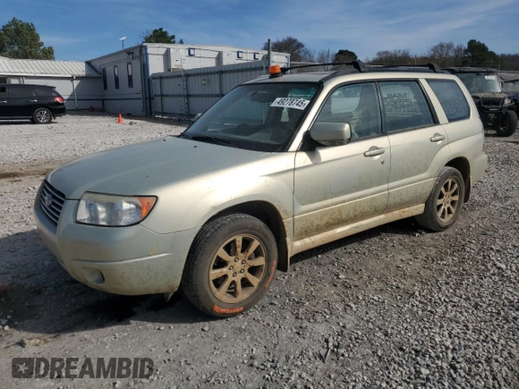 2007 Subaru Forester X w/Premium Pkg with VIN JF1SG65617H713785, listed as a Copart auction lot 49278745 with 154,273 mi miles and Salvage Title. Bid and sale history available at carsss.com. Image 1.