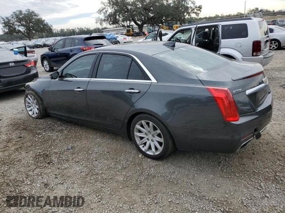 2016 Cadillac CTS RWD with VIN 1G6AP5SX2G0124470, listed as a Copart auction lot 87913695 with 81,272 mi miles and Salvage title. Bid and sale history available at DreamBid. Image 2.