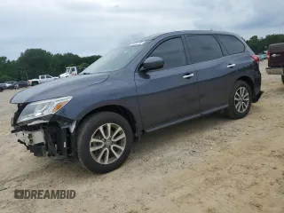 2014 Nissan Pathfinder SL with VIN 5N1AR2MM7EC669256, listed as a Copart auction lot 60293195 with 149,301 mi miles and Salvage title. Bid and sale history available at DreamBid. Image 1.