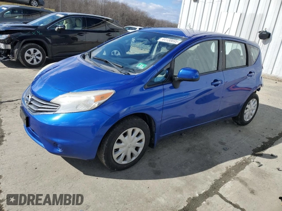 2014 Nissan Note S Plus z VIN 3N1CE2CP5EL436729, wystawiony jako Copart lot #44138695 z przebiegiem 173 116 mil mil oraz Szkoda całkowita • Salvage title. Historia ofert i sprzedaży dostępna na DreamBid. Obrazek 1.