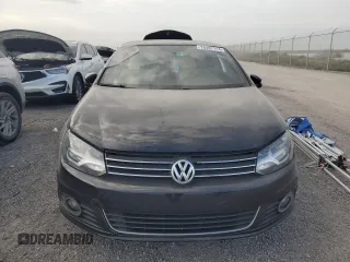 2015 Volkswagen Eos Komfort with VIN WVWBW8AH8FV002052, listed as a Copart auction lot 76487114 with Not Provided miles and Salvage Title. Bid and sale history available at DreamBid. Image 5.